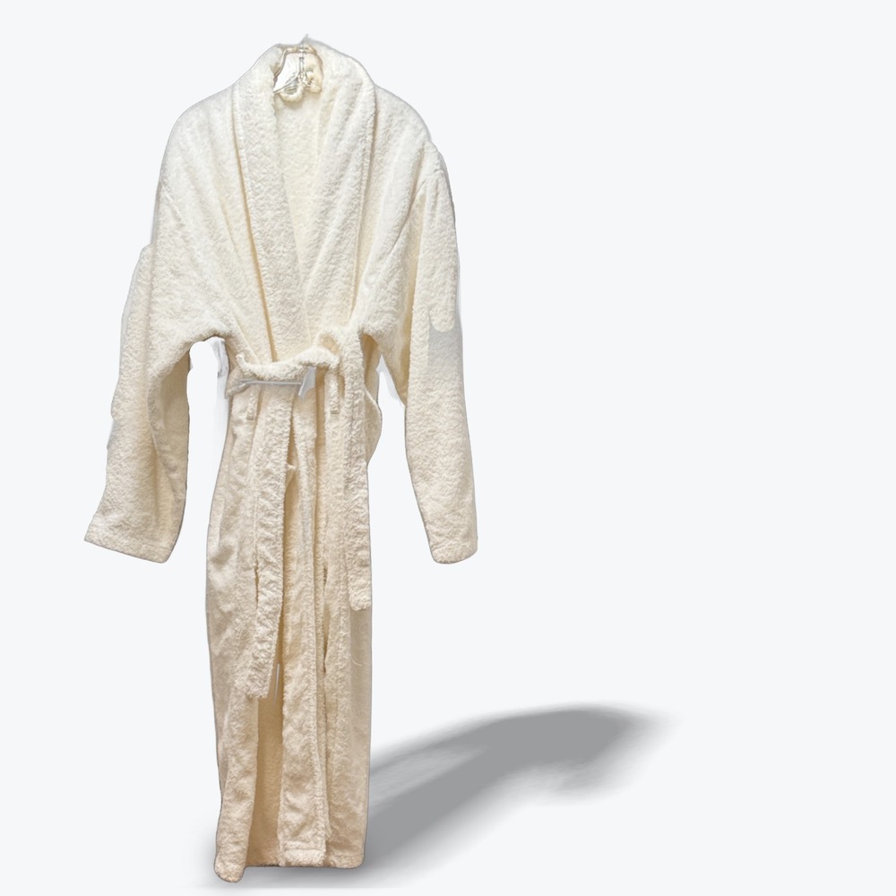 Restoration Hardware Spa Robe Turkish Cotton Terry Cloth Shawl Collar XL Gift
